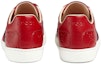 Shop (W) (女性用)グッチ レザースニーカー 'レッドファッション' 387993-CWCG0-6485 387993-CWCG0-6485