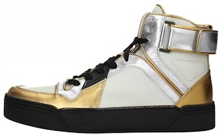 (Women) Gucci Leather Sneaker 'White Gold' 388015-BJ8M0-8070 (Women) Gucci Leather Sneaker 'White Gold' 388015-BJ8M0-8070