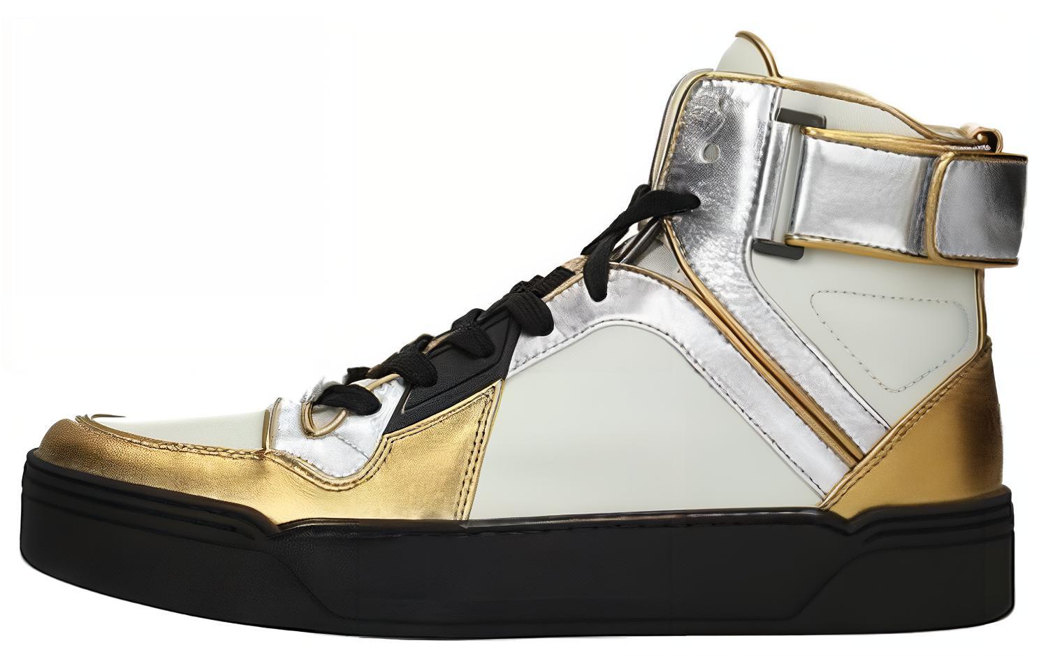 (Women) Gucci Leather Sneaker 'White Gold' 388015-BJ8M0-8070