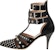 (W) Gucci Kulit Stiletto 'Fashion Buckle Hitam' 740061-C9D00-1000