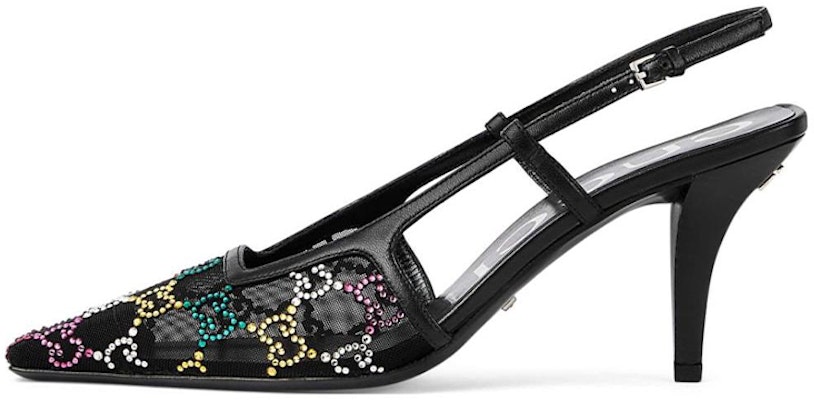 (Women) Gucci Leather Stiletto 'Fashion Square Toe Black' 751770-FAB1M-1000 Buy (Women) Gucci Leather Stiletto 'Fashion Square Toe Black' 751770-FAB1M-1000