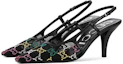 Order (W) Gucci Leren Stiletto ''Fashion Square Toe Zwart'' 751770-FAB1M-1000