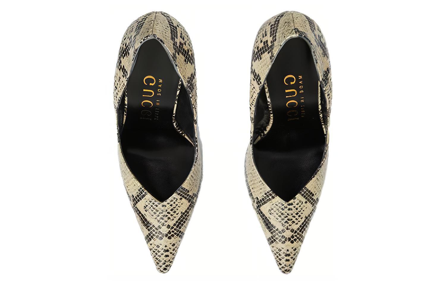 Shop (W) Gucci Kulit Stiletto 'Tan' 715145-UVE00-9719