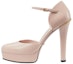 Buy (W) Gucci Stiletto Kulit Tinggi 'Light Pink' 738027-C9D00-6705