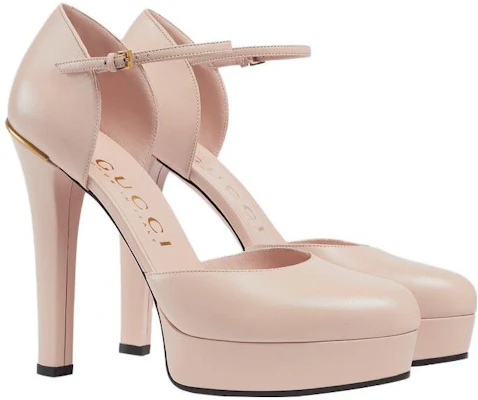(Women) Gucci Leather Stiletto High Heels 'Light Pink' 738027-C9D00-6705 Order (Women) Gucci Leather Stiletto High Heels 'Light Pink' 738027-C9D00-6705