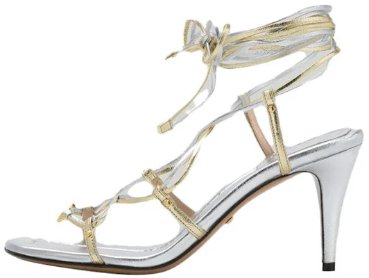 (W) Sandal Stiletto Tali Kulit Gucci 'Emas Perak' 738679-B8B20-8150 Buy (W) Sandal Stiletto Tali Kulit Gucci 'Emas Perak' 738679-B8B20-8150