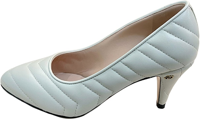 (Women) Gucci Leather Stiletto White 'Elegant Quilting' 658673-BKO00-9050 Buy (Women) Gucci Leather Stiletto White 'Elegant Quilting' 658673-BKO00-9050