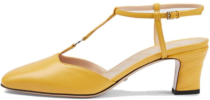 women-gucci-leather-t-strap-high-heels-horseshoe-heel-yellow-723446-bko-00-7110