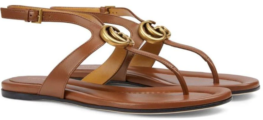 (W) Sandal Jepit Kulit Gucci 'Coklat' 746030-BKO00-2535 Lookbook (W) Sandal Jepit Kulit Gucci 'Coklat' 746030-BKO00-2535