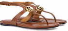 Lookbook (W) Sandal Jepit Kulit Gucci 'Coklat' 746030-BKO00-2535