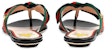 (W) Sandal Thong Gucci Kulit Web Busur Aksen 'Hitam' 433565-H5QA0-8490