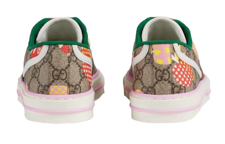 (W) Gucci Les Pommes Tennis 1977 'Beige ebony apple print' 圖 5