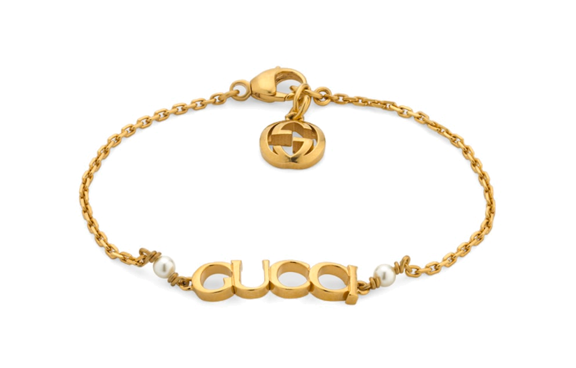 (Women) GUCCI Letter Logo Gold Metal Bracelet for Women. 776777I46208078 圖 2