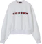 Buy (W) GUCCI Sudadera Blanca Logo Lido Cuello Redondo Manga Larga Mujer 789582-XJGLM-9074