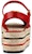 (W) Sandal Espadrille Platform Gucci Lilibeth GG 'Merah' 551880-9SR30-6465