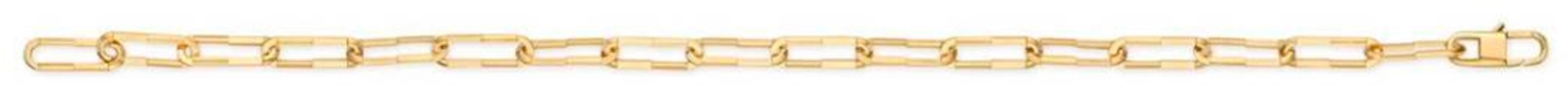 Lookbook (W) GUCCI Link to Love Gelang Emas 18K dengan Logo untuk Wanita. 744562J85008000