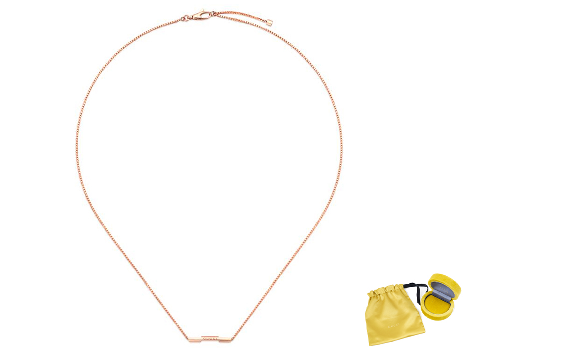(Women) GUCCI Link to Love 18K Gold Necklace Rose Gold for Women. 662108-J8500-5702 圖 2