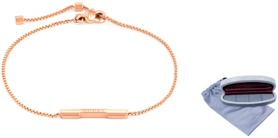 Order (W) GUCCI Link to Love 玫瑰金棒吊墜手鍊珠寶饰品 662106-J8500-5702