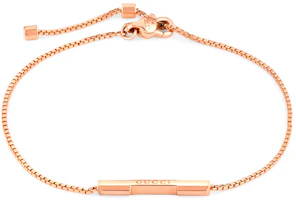 Lookbook (W) GUCCI Link to Love 玫瑰金棒吊墜手鍊珠寶饰品 662106-J8500-5702