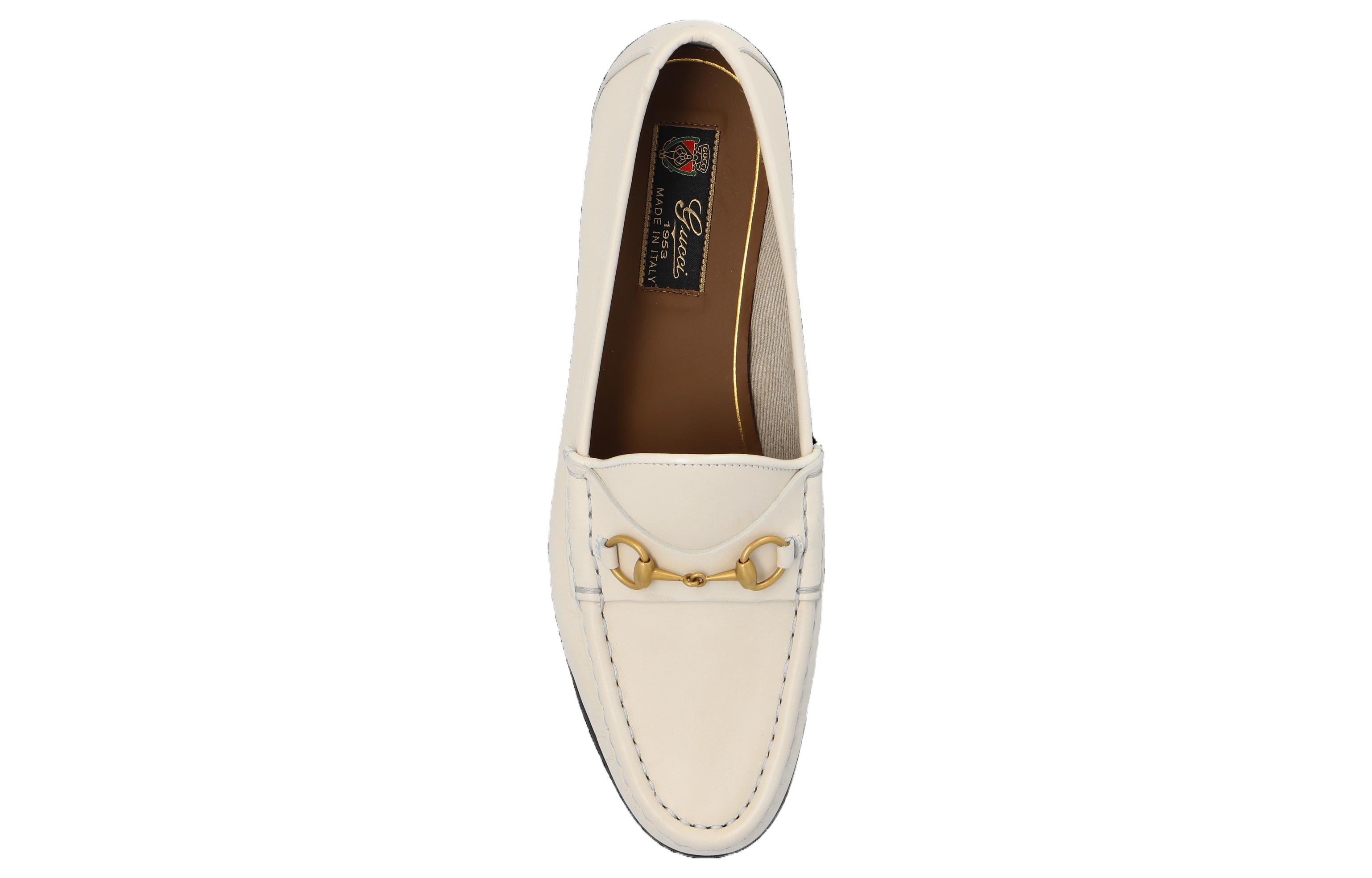 Shop (W) Gucci Mocasin 1953 'Horsebit Blanco' 309701-BLM00-9022