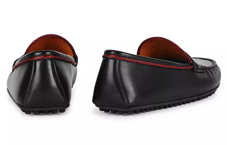 Lookbook (W) Gucci Loafer 'Cetak Lebah Hitam' 497117-BTRR0-1124