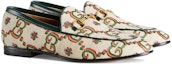 Lookbook (W) Gucci Loafer 'Beige Hijau Centennial' 678433-UMB60-9660