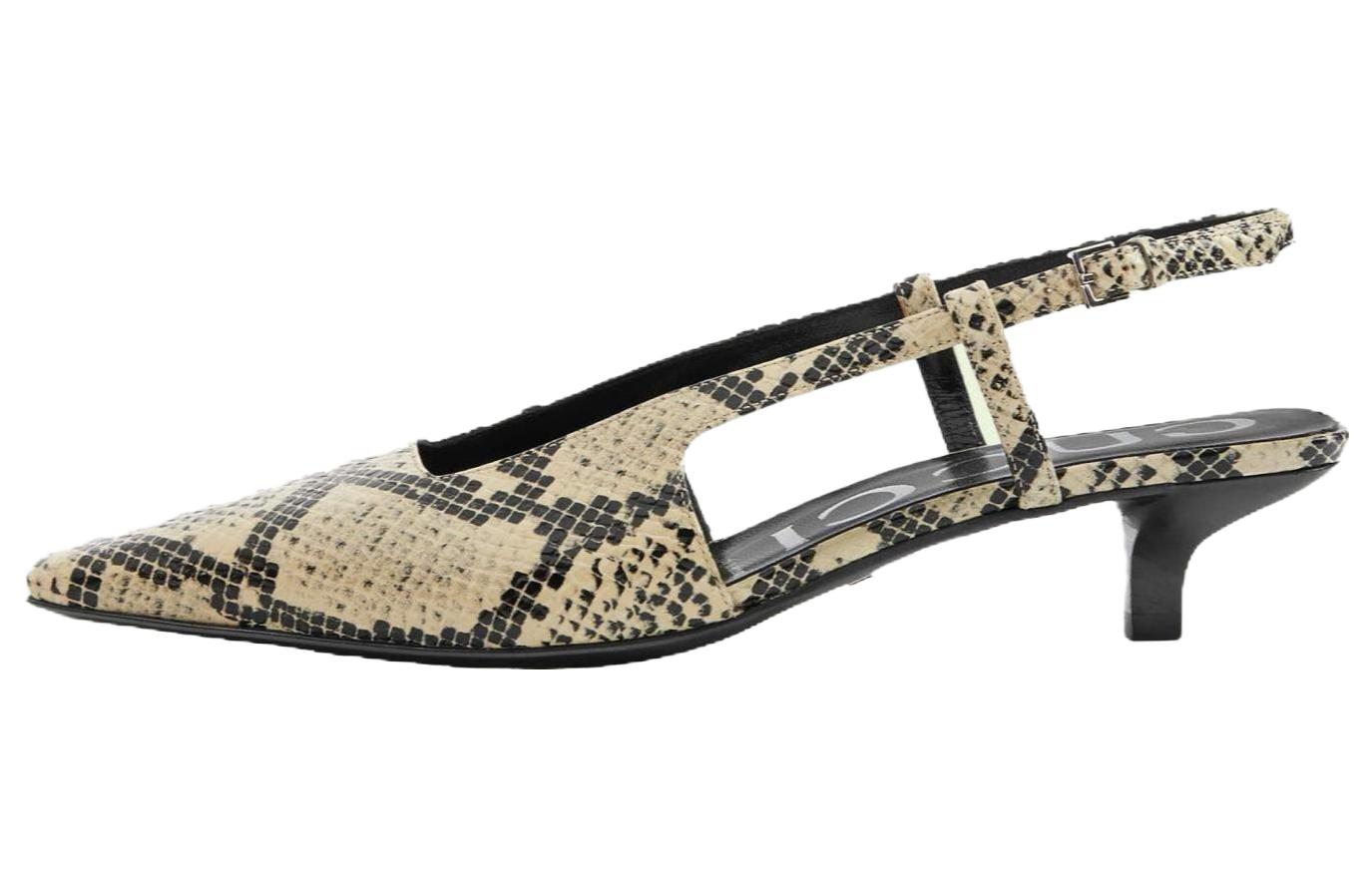 Buy (W) Gucci Loafer 'Cetakan Ular Beige' 679360-19Y00-9719