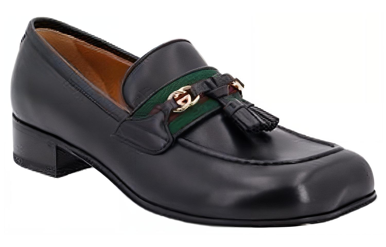 Order (W) Gucci 黑色乐福鞋 741407-1W610-1066