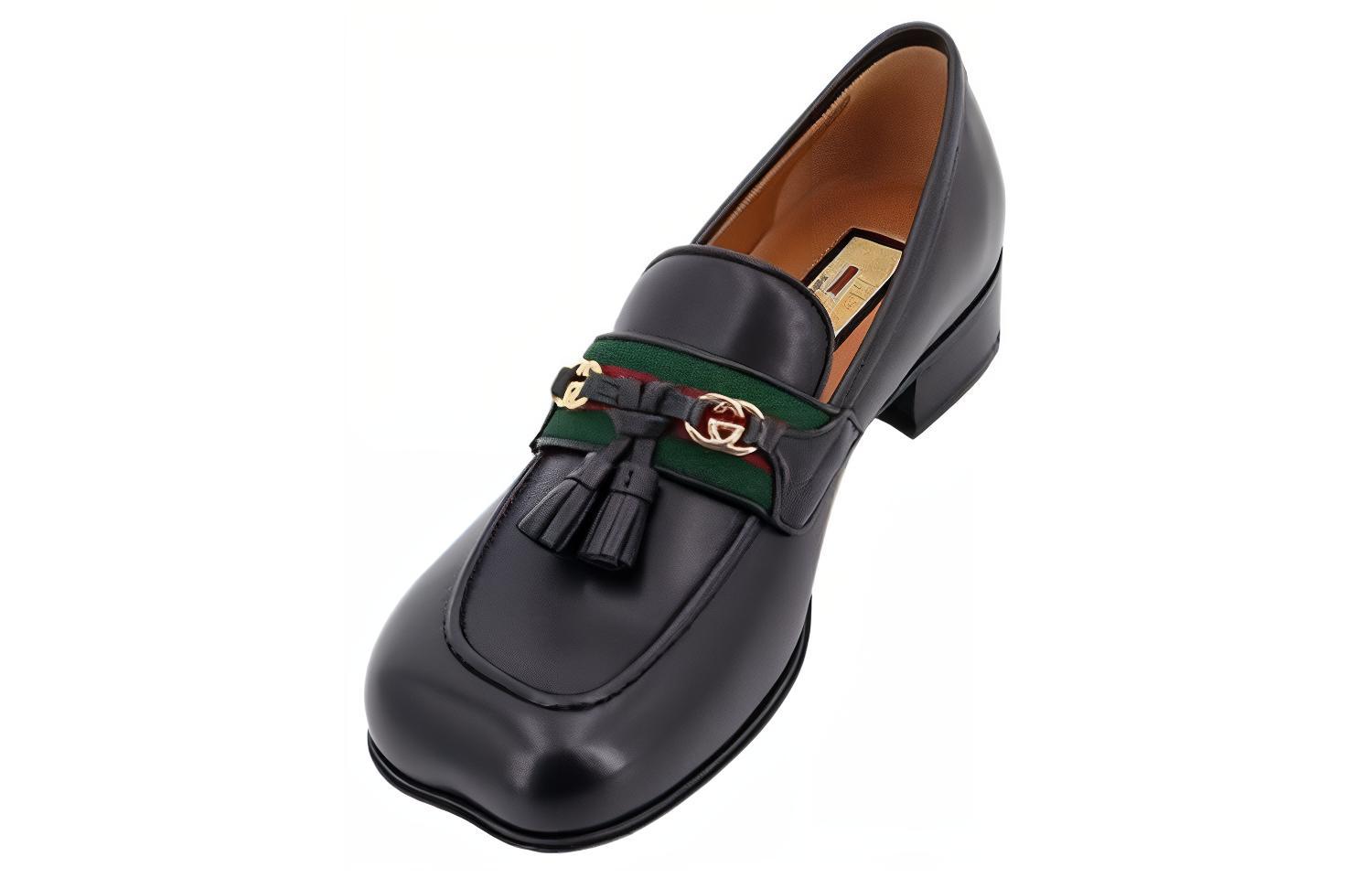 Lookbook (W) Gucci 黑色乐福鞋 741407-1W610-1066