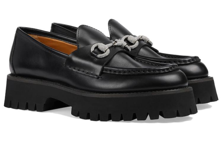 Order (W) Gucci Loafer 'Negro' 772571-AACFG-1000