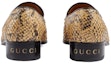 Lookbook (W) Gucci Loafer 'Kulit Ular Coklat' 725996-AABEO-1196