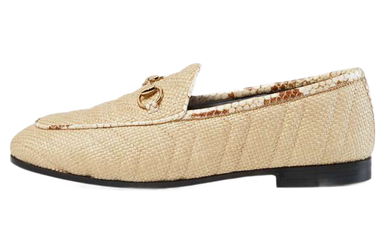 Buy GUCCI 古馳 百搭時尚樂福平底鞋 女款 奶油色