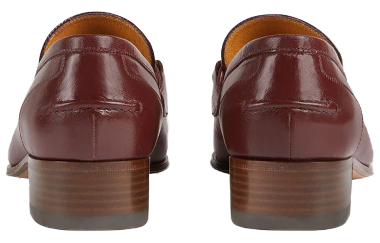 (W) Gucci Loafer 'Dark Red Horsebit Ribbon' 圖 4