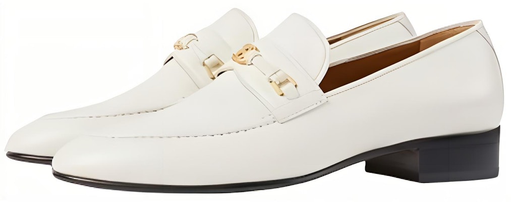 (Women) Gucci Loafer 'Double G White' 740434-AABUV-9110 Lookbook (Women) Gucci Loafer 'Double G White' 740434-AABUV-9110