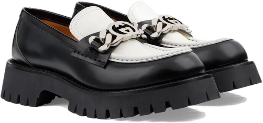 (W) Gucci Loafer 'Interlocking G - Hitam Off White' 756401-DS8J0-1072 Lookbook (W) Gucci Loafer 'Interlocking G - Hitam Off White' 756401-DS8J0-1072