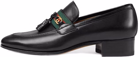 (Women) Gucci Loafer 'Interlocking G Black' 624316-1W610-1066 (Women) Gucci Loafer 'Interlocking G Black' 624316-1W610-1066