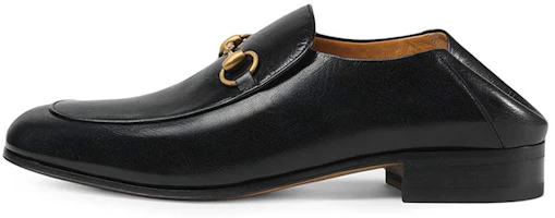 Order Gucci Horsebit Slip On Loafer 'Gold-Tone Black Leather' 526297-D3V00-1000