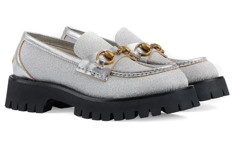 Order (W) Gucci Loafer ''Silber'' 653884-HW940-8106