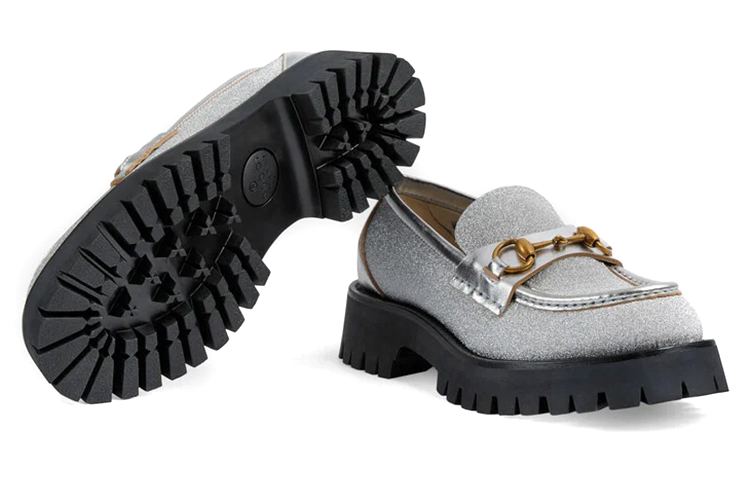 Purchase (W) Gucci Loafer ''Silber'' 653884-HW940-8106
