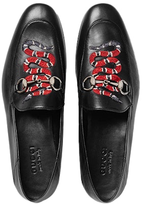 (W) 구찌 스네이크 자수 로퍼 (블랙/레드) 429062-DLC00-1000 Order (W) 구찌 스네이크 자수 로퍼 (블랙/레드) 429062-DLC00-1000