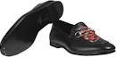 Shop (Women) Gucci Loafer 'Snake Embroidery Black Red' 429062-DLC00-1000