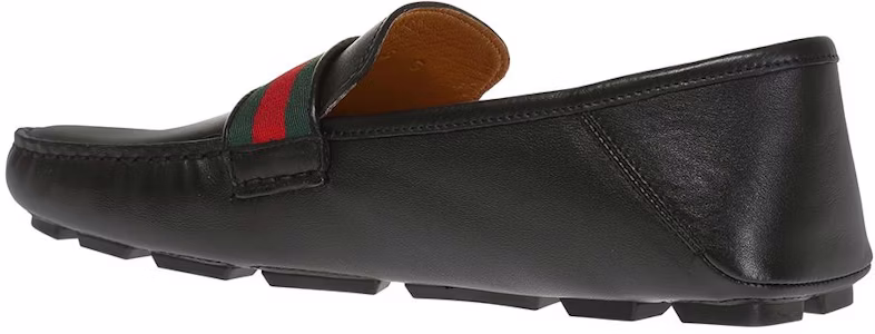 (W) グッチ ストライプ ウェブ ローファー (黒) 450891-DTM10-1060 Lookbook (W) グッチ ストライプ ウェブ ローファー (黒) 450891-DTM10-1060