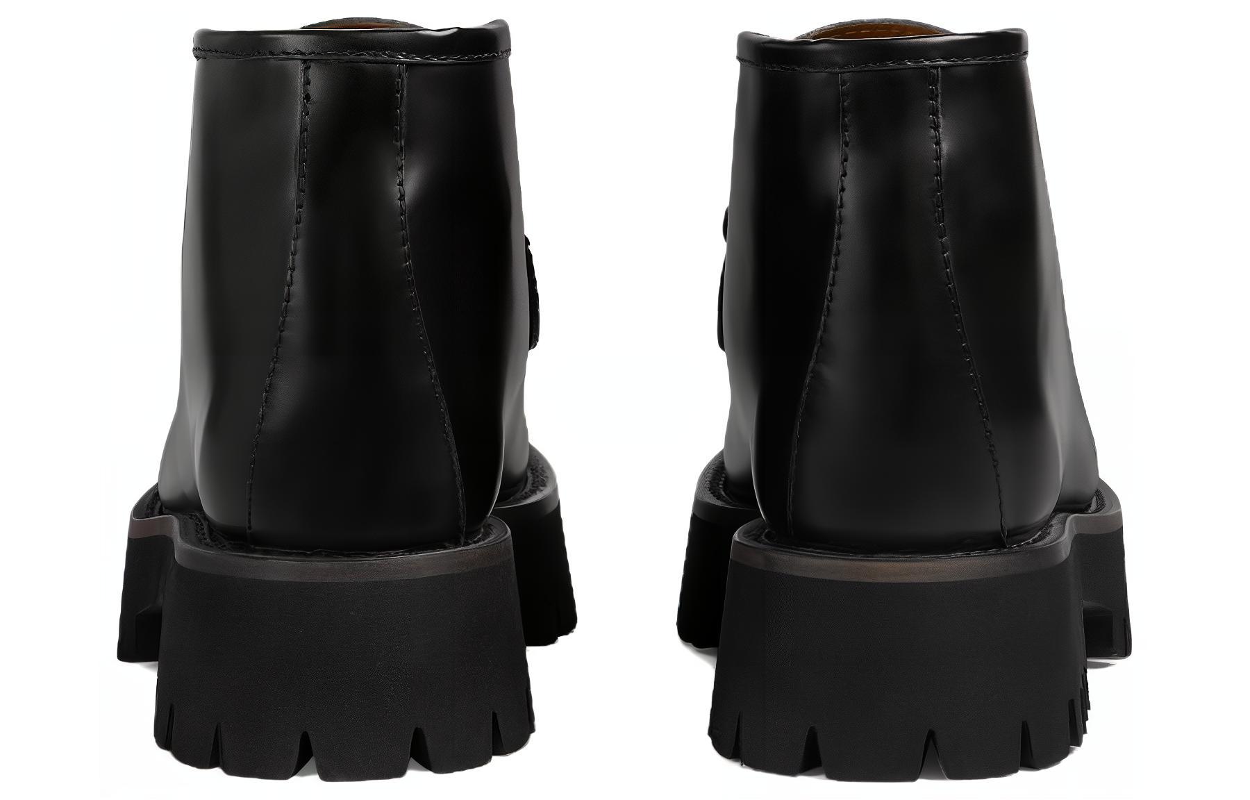 Shop (W) Gucci Loafer ''Dicke Sohle Schwarz'' 764204-DS800-1000