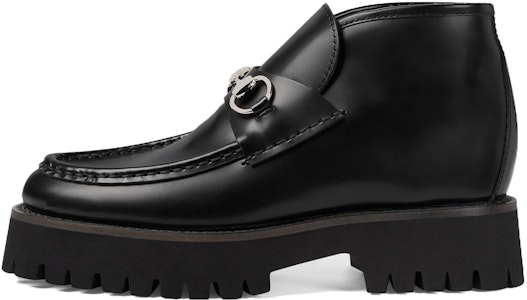 (W) グッチ 厚底ローファー 黒 (Gucci Atsuzoko Rōfā Kuro) 764204-DS800-1000 Buy (W) グッチ 厚底ローファー 黒 (Gucci Atsuzoko Rōfā Kuro) 764204-DS800-1000