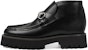 (W) Gucci Kasut Loafer 'Tebal Bawah Hitam' 764204-DS800-1000