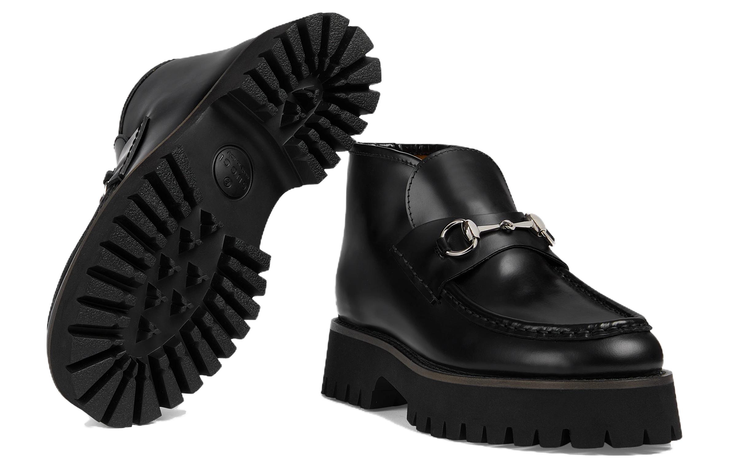 (W) Gucci Loafer 'Thick Bottom Black' 圖 5