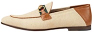 Buy (W) Gucci Loafer 'Kanvas Vintage Coklat Muda' 581514-98B10-9780