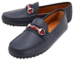 (W) グッチ ウェブ レザー ローファー 450892-A9L60-4071 Lookbook (W) グッチ ウェブ レザー ローファー 450892-A9L60-4071