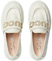 (W) グッチ ホースビット ローファー (白/メタリック) 752854-AACEW-9071 Shop (W) グッチ ホースビット ローファー (白/メタリック) 752854-AACEW-9071