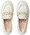 (W) Gucci Loafer 'Kulit Putih dan Logam' 752854-AACEW-9071